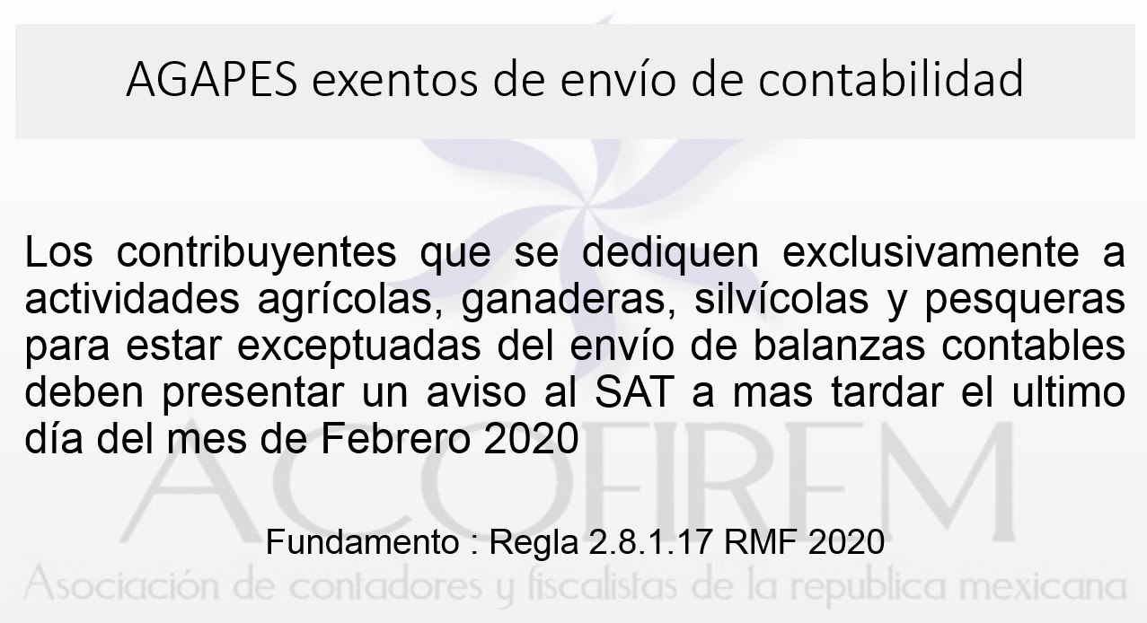 AGAPES no e contab 2020