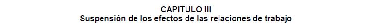 Suspension de relaciones de trabajo 1