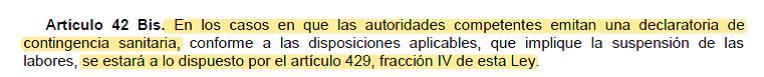 Suspension de relaciones de trabajo 2