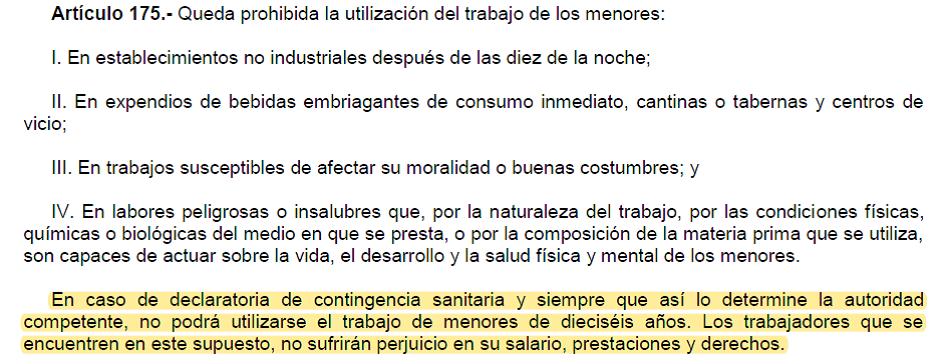 Suspension de relaciones de trabajo 6