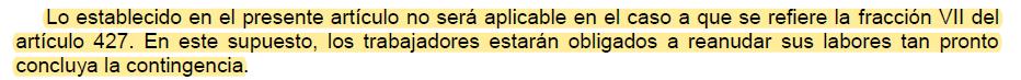 Suspension de relaciones de trabajo 9